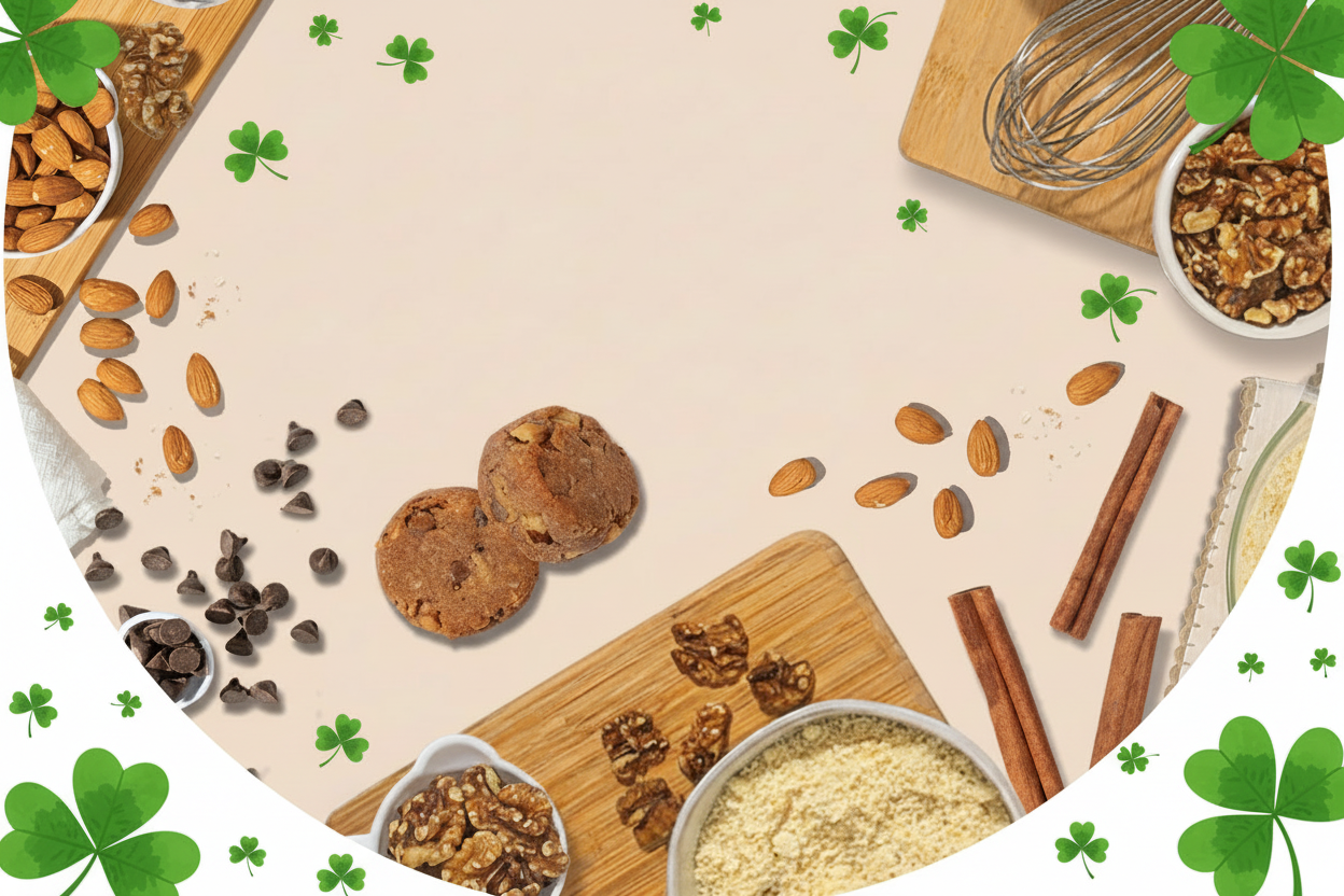 Shamrock hero image with white background